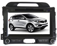 Автомобильная сенсорная мультимедийная DVD система ST-8238C для KIA sportage r-0