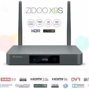 Android Smart TV Box Zidoo X9S RTD1295 2/16 GB OpenWRT Dual System WiFi 802.11ac-0